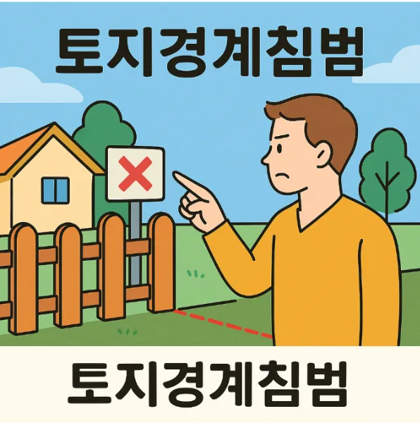 강릉부동산전문변호사, 토지경계침범